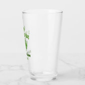 St Patricks Day Irish Shamrock Clover Love Pint Glas (Links)