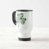 St Patrick's Day Irish Shamrock Clover Reisbeker (Voorkant links)