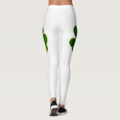 St Patrick's Day Irish Shamrock Green Text 2020 Leggings (Achterkant)