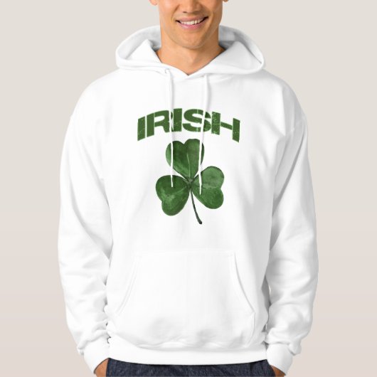 St. Patrick's Day Irish Shamrock Hoodie (Voorkant)
