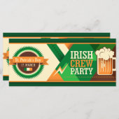 St Patrick's Day Irish Shamrock Party (Voorkant / Achterkant)