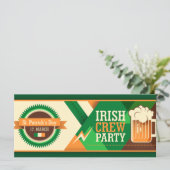 St Patrick's Day Irish Shamrock Party (Staand voorkant)