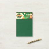 St Patrick's Day Irish Shamrock Party Post-it® Notes (Op bureau)
