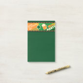 St Patrick's Day Irish Shamrock Party Post-it® Notes (Op bureau)