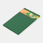 St Patrick's Day Irish Shamrock Party Post-it® Notes (Schuin)