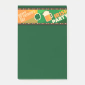 St Patrick's Day Irish Shamrock Party Post-it® Notes (Voorkant)