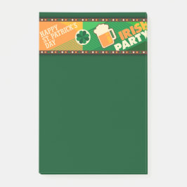 St Patrick's Day Irish Shamrock Party Post-it® Notes
