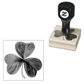 St Patrick's Day Irish Shamrock Rubberstempel (Gestempeld)