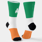 St Patricks Day Irish Shamrock Sokken (Gebogen)