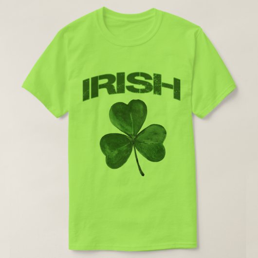 St. Patrick's Day Irish Shamrock T-Shirt (Design voorkant)