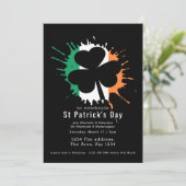 St Patricks Day Irish Shamrocks en Shenanigans Kaart (Staand voorkant)