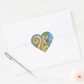 ST. PATRICK'S DAY IRISH SQUIRREL STICKER-VAART HART STICKER (Envelop)