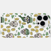 St Patrick's Day Irish Sugar Skull Custom Case-Mate iPhone Case (Achterkant (horizontaal))