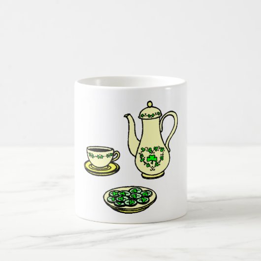 St. Patrick's Day Irish Tea Set Mok (Center)