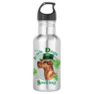 St. Patrick's Day Irish Terrier Waterfles