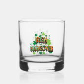 St. Patrick's Day Irish Today - Morgen Whisky Glas (Voorkant)