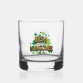 St. Patrick's Day Irish Today - Morgen Whisky Glas (Achterkant)