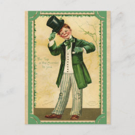  St. Patricks Day Irish Top of the Morning Briefkaart