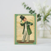  St. Patricks Day Irish Top of the Morning Briefkaart (Staand voorkant)