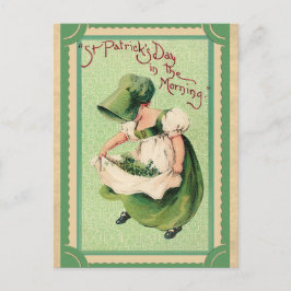  St. Patricks Day Irish Top of the Morning Briefkaart