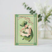  St. Patricks Day Irish Top of the Morning Briefkaart (Staand voorkant)