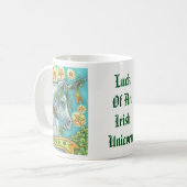 ST. PATRICK'S DAY IRISH UNICORN MOK (Voorkant links)