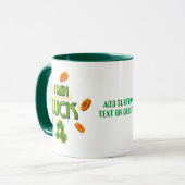 St. Patrick's Day Irish You a Good Luck Mok (Voorkant links)