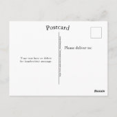 St Patrick's Day Irish Zeppelin Roos Gold Glitter Briefkaart (Achterkant)