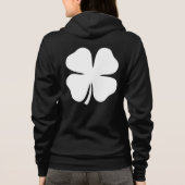 St Patrick's Day jas voor Ierse vrouwen en meisjes Hoodie (Achterkant)