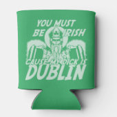 St Patricks Day Je moet Iers zijn Blikjeskoeler (Achterkant)