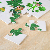 St. Patrick's Day Jigzaag Puzzle Legpuzzel (Zijkant)