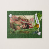 St. Patrick's Day Jigzaag Puzzle Legpuzzel (Horizontaal)