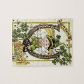 St. Patrick's Day Jigzaag Puzzle Legpuzzel (Horizontaal)