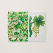 St. Patrick's Day Jigzaag Puzzle Legpuzzel (Horizontaal)