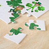 St. Patrick's Day Jigzaag Puzzle Legpuzzel (Zijkant)
