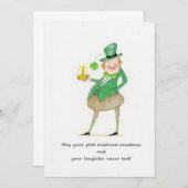 St.Patrick's Day Kaart (Voorkant / Achterkant)