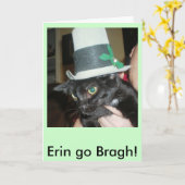 St. Patrick's Day Kaart (Gele Bloem)