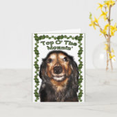 St. Patrick's Day Kaart (Gele Bloem)