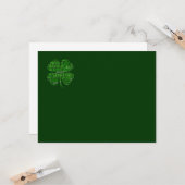 St. Patrick's Day Kaart (Voorkant / Achterkant in situ)