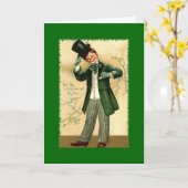 St. Patrick's Day Kaart (Gele Bloem)