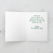 St. Patrick's Day Kaart (Binnen)