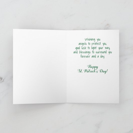 St. Patrick's Day Kaart (Binnen)