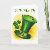 St Patrick's Day Kaart (Voorkant)