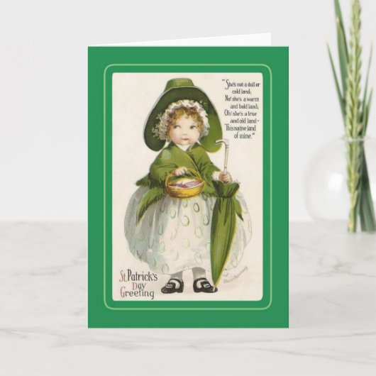 St. Patrick's Day Kaart (Voorkant)