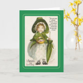St. Patrick's Day Kaart (Gele Bloem)