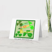St. Patrick's Day Kaart (Achterkant)
