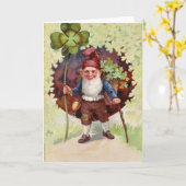  St. Patrick's Day Kaart (Gele Bloem)