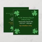 St. Patrick's Day Kaart (Voorkant / Achterkant)