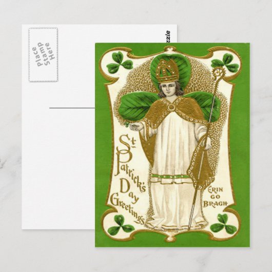  St Patrick's Day Kaart (Voorkant / Achterkant)