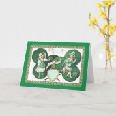  St. Patrick's Day Kaart (Gele Bloem)